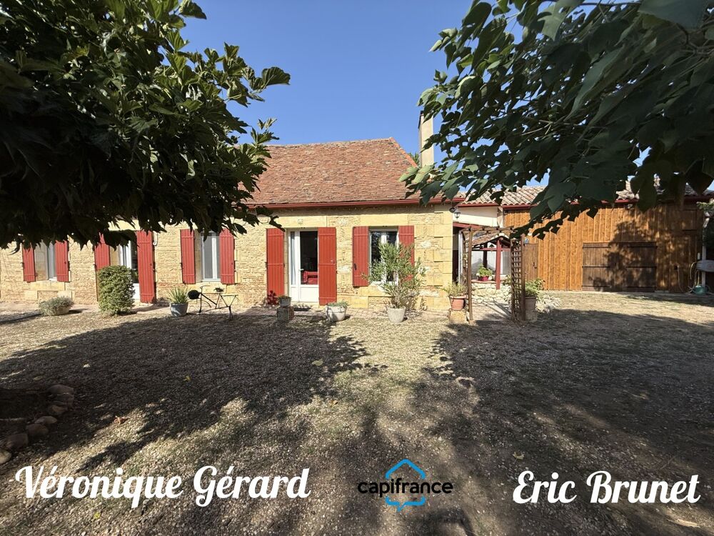 Vente Maison Maison de village en pierre de 126 M² plus un studio  de 37 M² pour une surface habitable totale d'environ 162 M² Saint pierre d eyraud