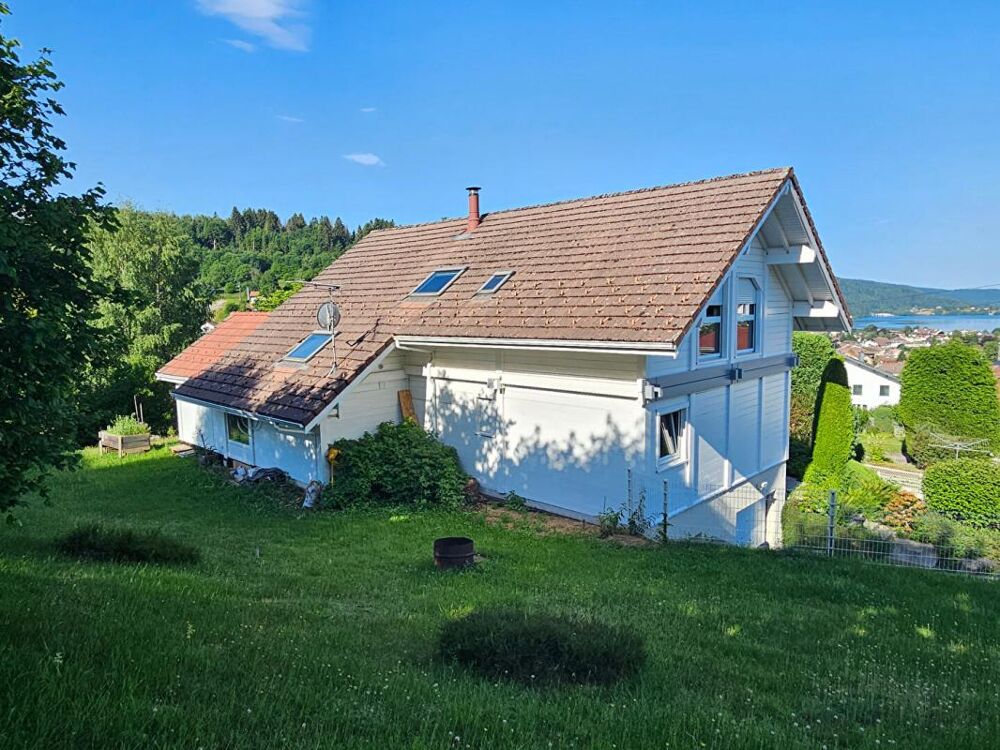 Gérardmer - Chalet pièce de vie vue lac, 4 chambres, 2 garages 151 m² DPE C