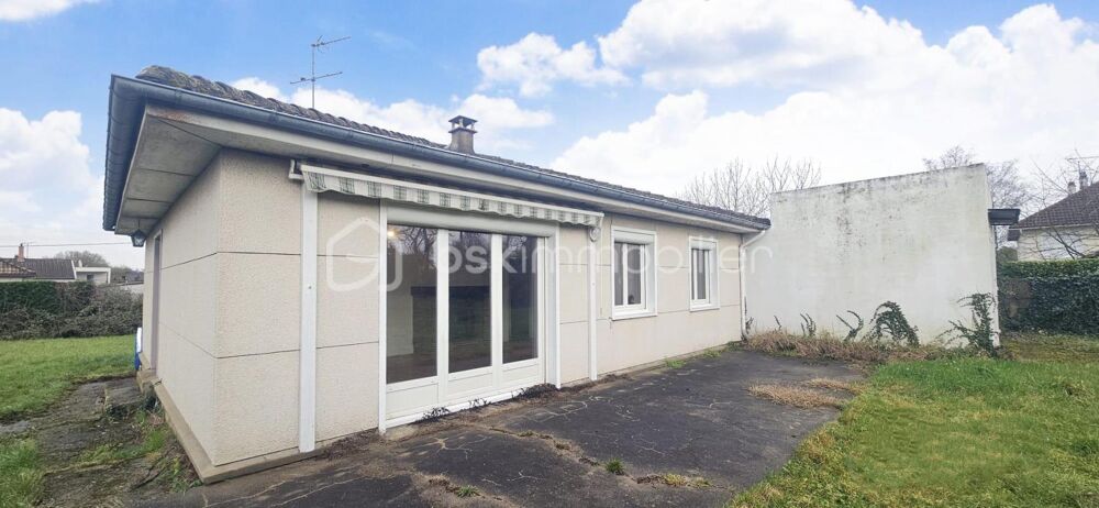 Vente Maison GIEN - Pavillon de plain-pied avec grand jardin clos de 1 068 m² - potentiel à exploiter Gien