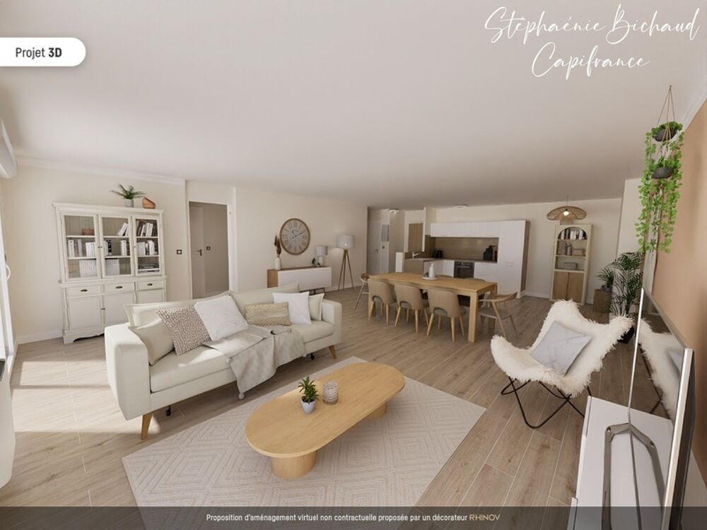 Vente Appartement Dpt Hautes Alpes (05),  vendre GAP appartement T3 92,47m jardin, garage et cave Gap