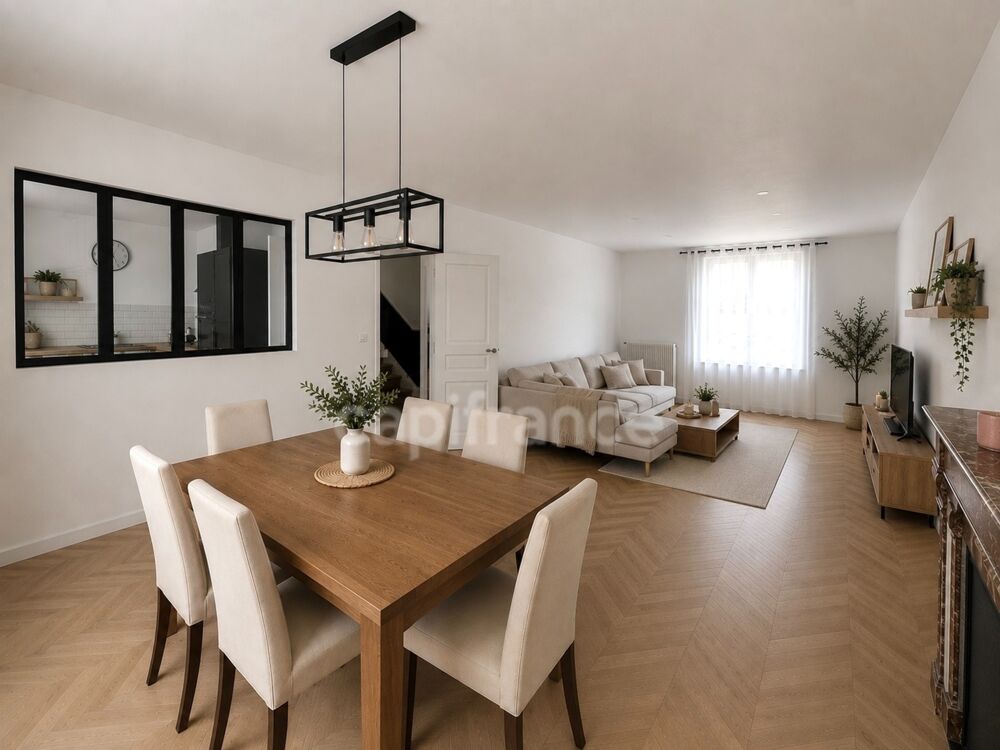Maison à vendre 8 pièces 191 m² (78) - 6 chambres - jardin - cave