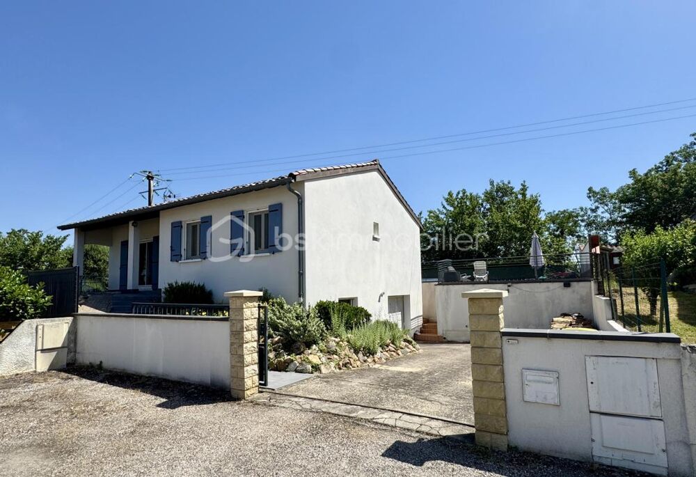 Maison 4 chambres sur sous-sol complet avec jardin et piscine