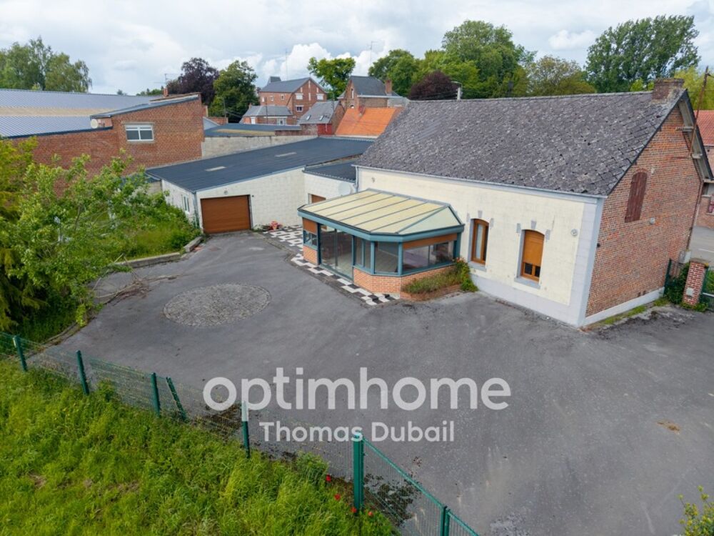 Maison plain-pied avec 190 m² de dépendances LANDRECIES