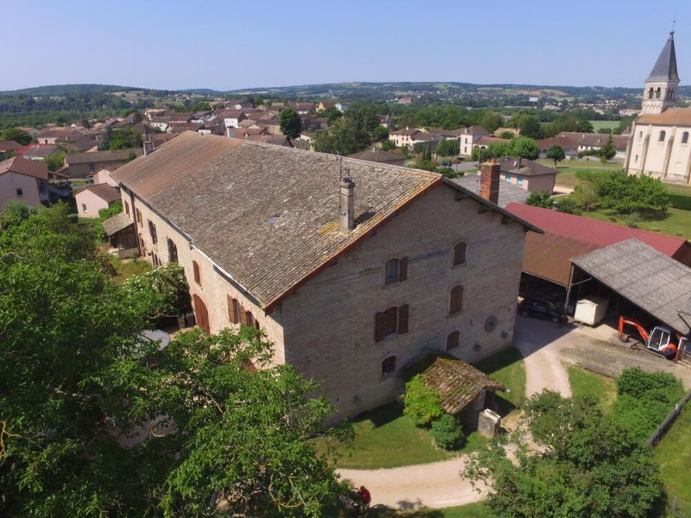 Vente Ferme Dpt Sane et Loire (71),  vendre secteur Tournus proprit ferme de matre en pierre sur environ 7 300 m2 de terrain  490 000 Lacrost