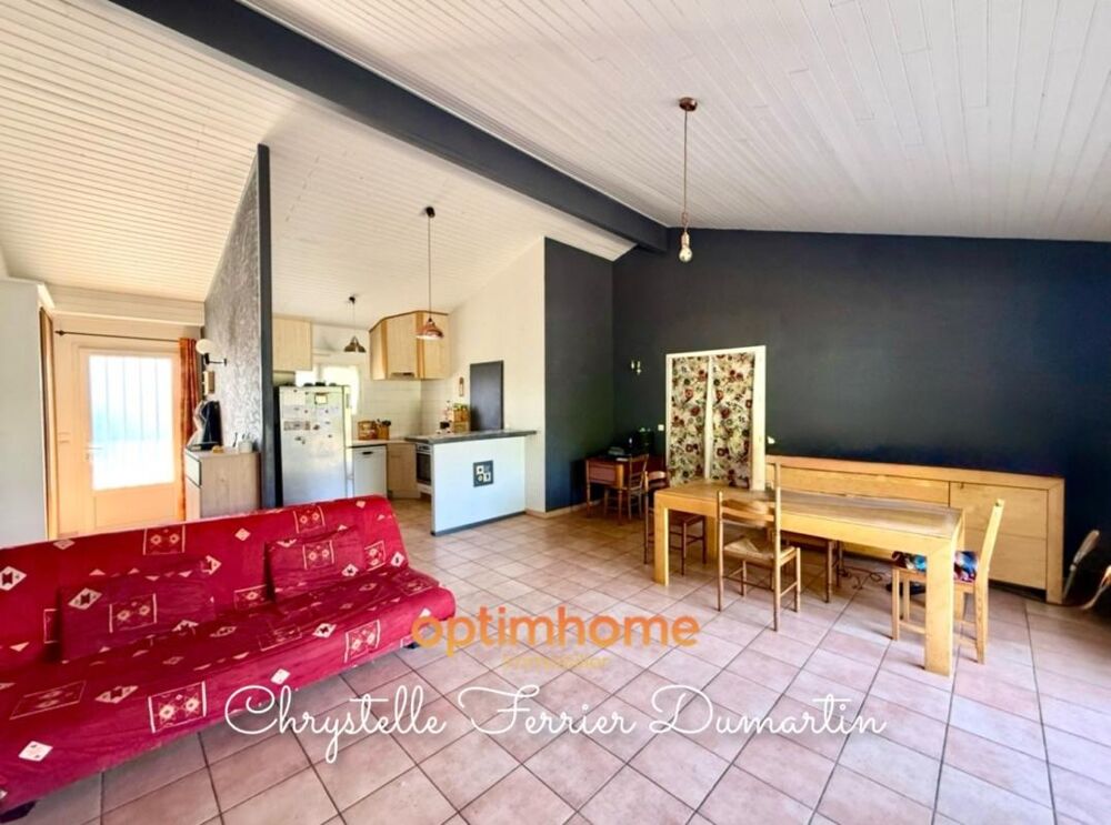 Vente Maison Maison de plain-pied - 110 m2 - 4 chambres - Parcelle 613 m2 Carbon blanc