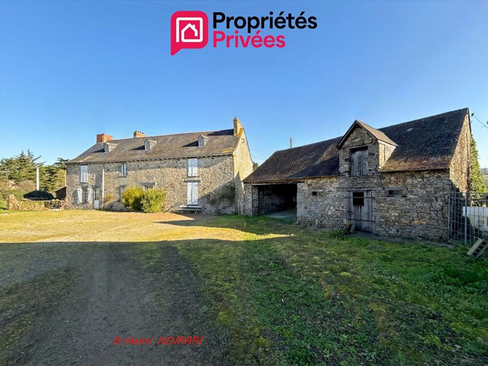 Maison ou Ancienne ferme à Martigné Ferchaud 8 pièce(s) 207 m2, 3,8 hect. de terrain
