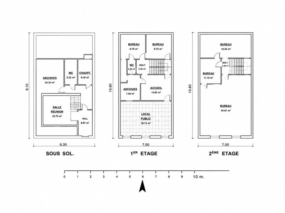 Vente Immeuble A vendre Immeuble de bureaux de caractère en centre-ville - TONNEINS (47) Tonneins