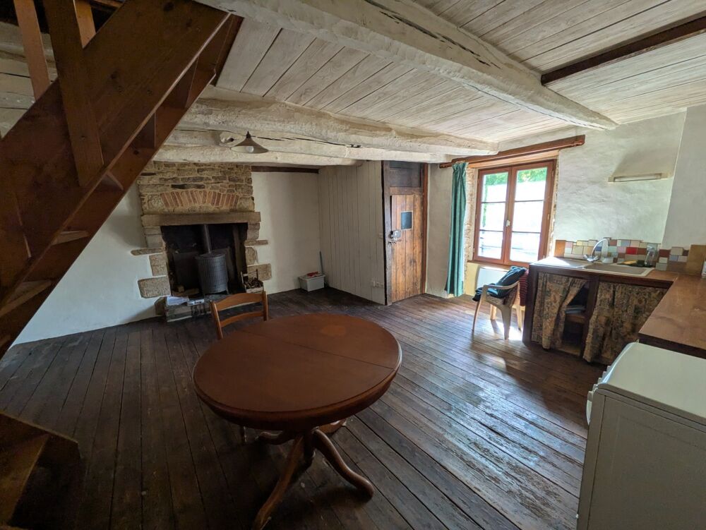 Vente Maison GUEMENE SUR SCORFF MAISON ATYPIQUE EN BON ETAT GENERAL DE 2 PIECES AVEC CAVE UNE DÉPENDANCE ET UN JARDINET Guemene sur scorff