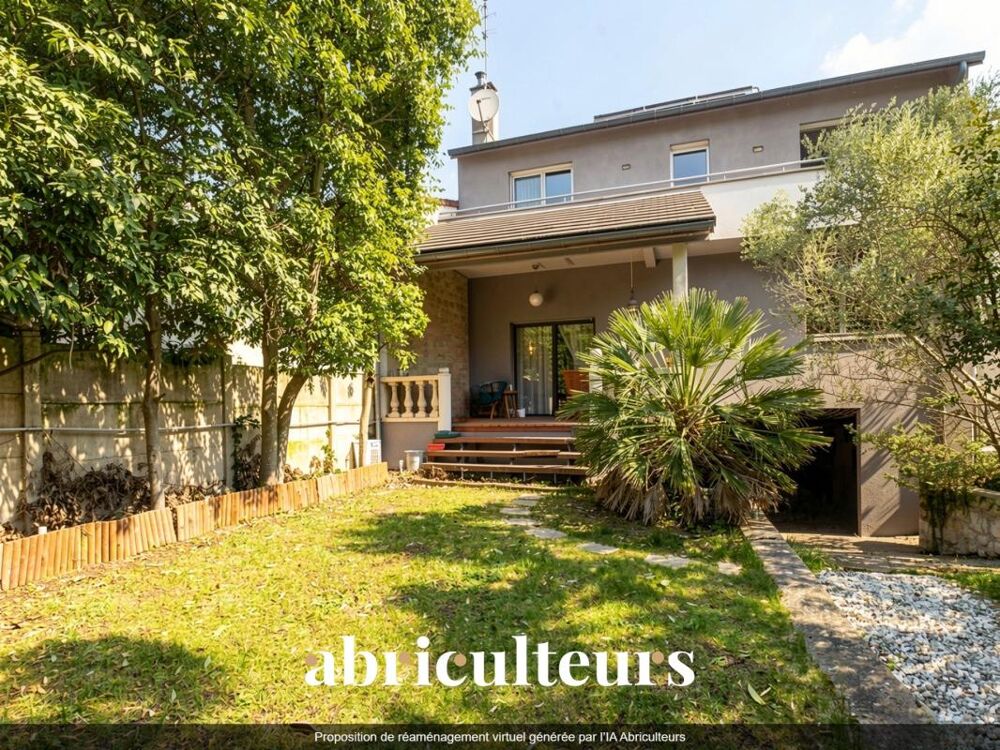 Maison contemporaine T7 de 185m² avec dépendance, terrasse et jardin arboré de 500m²  Garage - Colombes