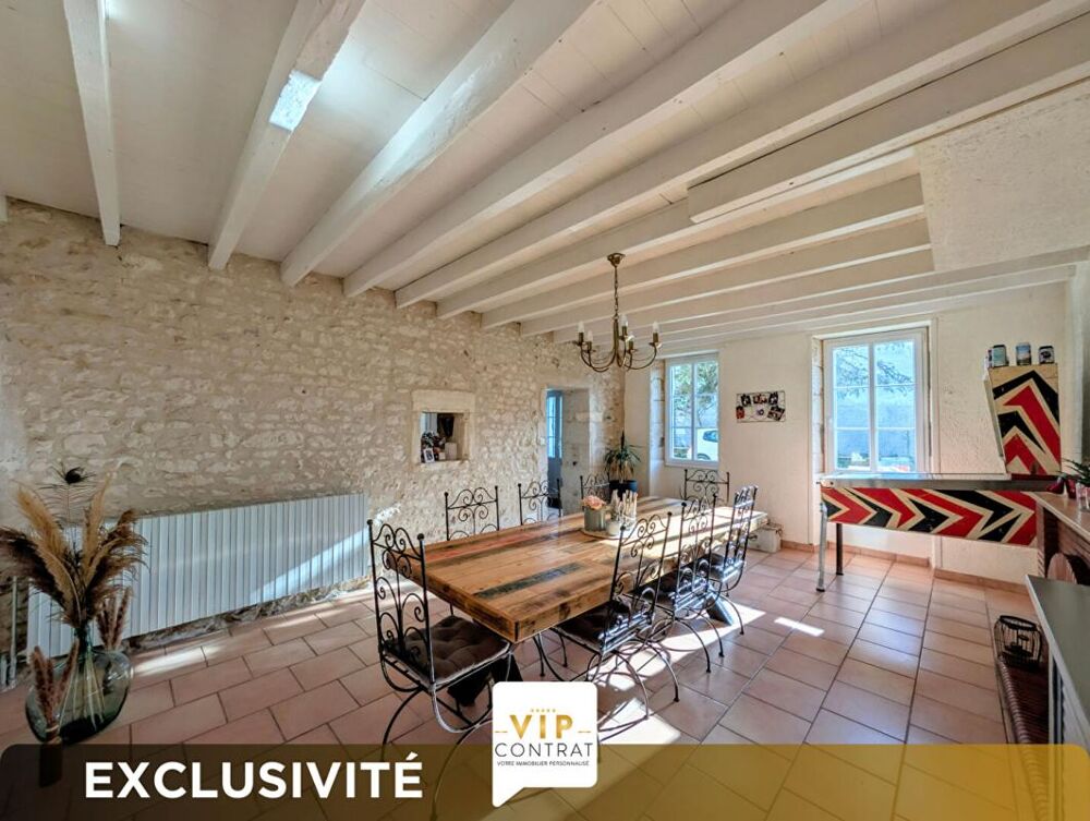 Vente Maison GARANTIE PROTEC+ 12 MOIS INCLUS / Maison 9 pièces avec piscine Saint sever de saintonge