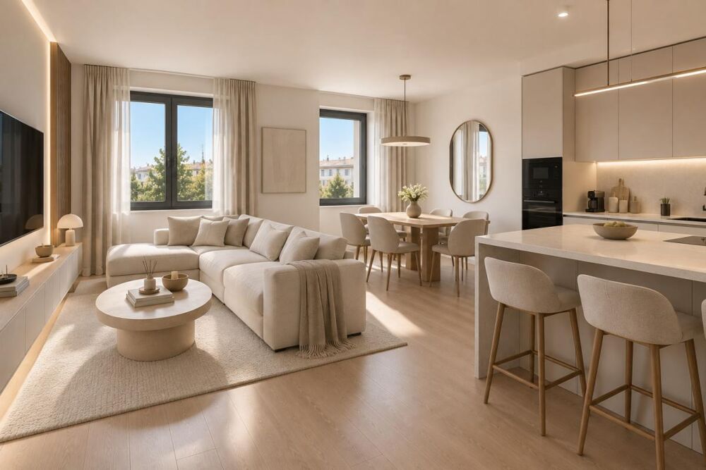 APPARTEMENT 2 PIECES LUMINEUX + PARKING