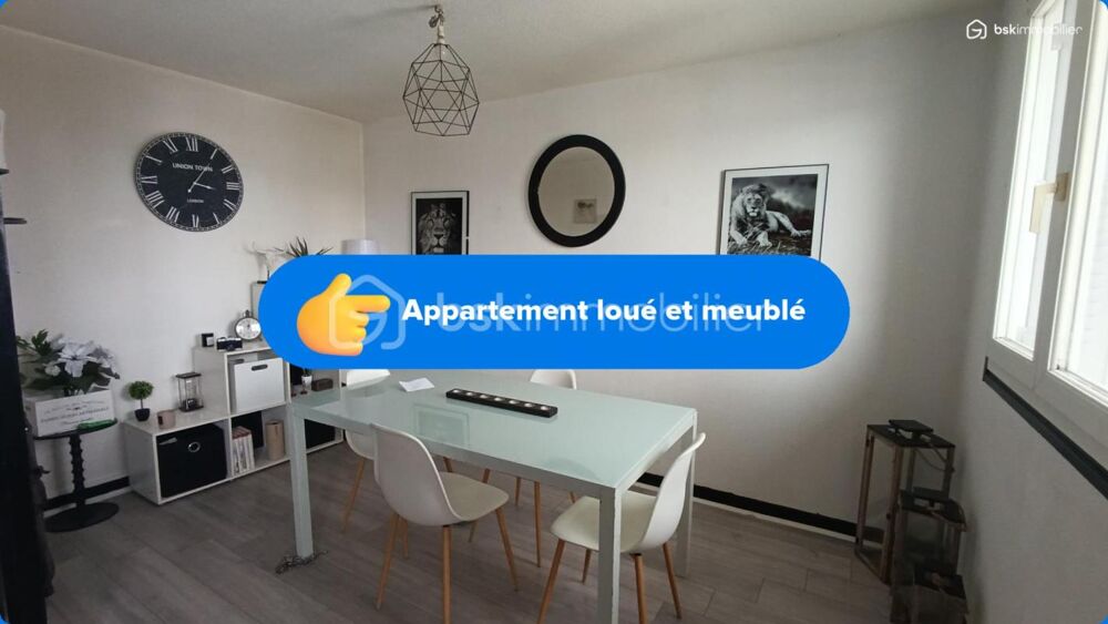 Vente Appartement Appartement loué et meublé -  T3 d'environ 62m² avec balcon Les abrets