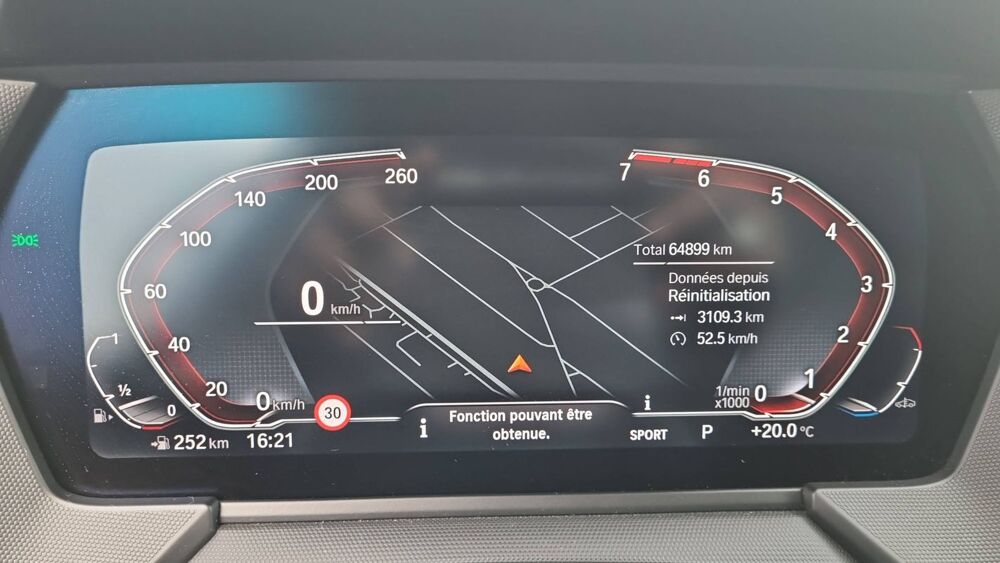 Serie 2 218i 136 Steptronic 7 M Sport - Automatique 2021 occasion 45680 Dordives