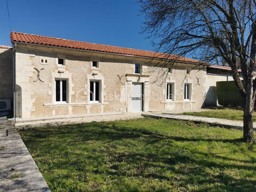 Vente Maison longère 4 pièces 165m2 Barbezieux saint hilaire