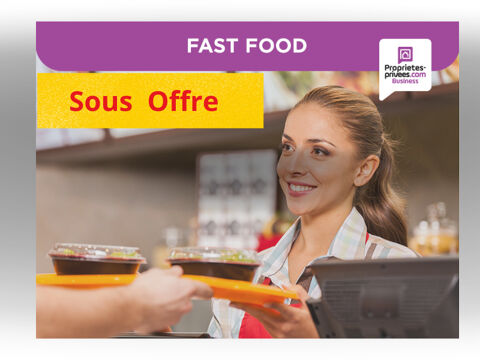 ROANNE  -  RESTAURATION RAPIDE  avec LOGEMENT 56000 42300 Roanne