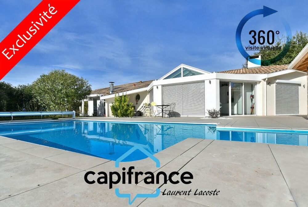 Vente Villa Villa à vendre 9 pièces - 278 m² - piscine - 2000 m² de terrain - Toulouse Ouest Toulouse