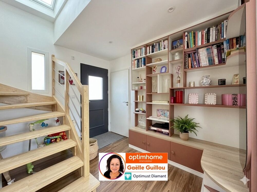 SANTEC : Maison contemporaine de 6 pièces + garage - 131m² - Vie de plain pied
