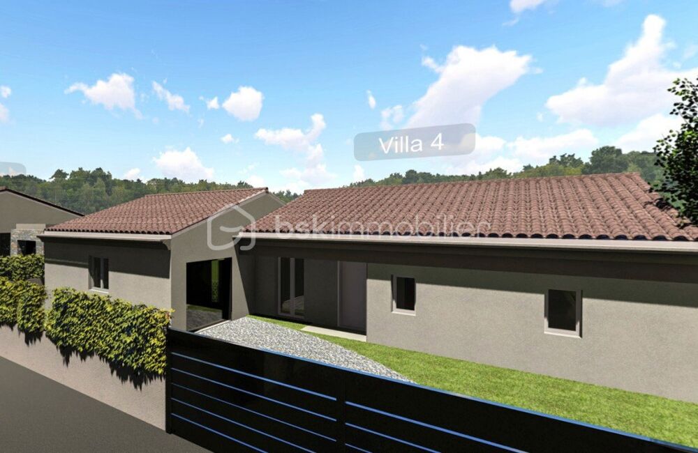 Vente Villa Villa de plain pied, 4 pieces + cuisine de 105 m2 avec garage sur un terrain de 314 m2 Aleria