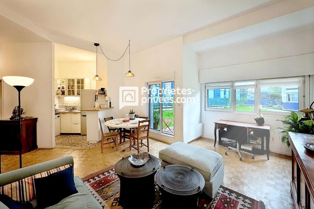 Vente Appartement 75015 PARIS  Javel - Appartement T3 avec jardin - 67.4m2 -  Proximité Beaugrenelle, Tour Eiffel, Seine Paris 15