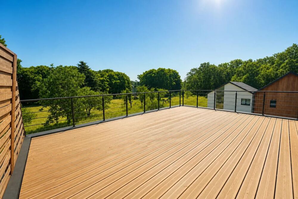 VILLA SUR LE TOIT 86 m² + 41 m² de terrasse  Vue parc