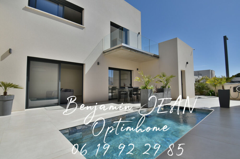Sérignan  Propriété contemporaine dexception avec piscine Bali et rooftop panoramique