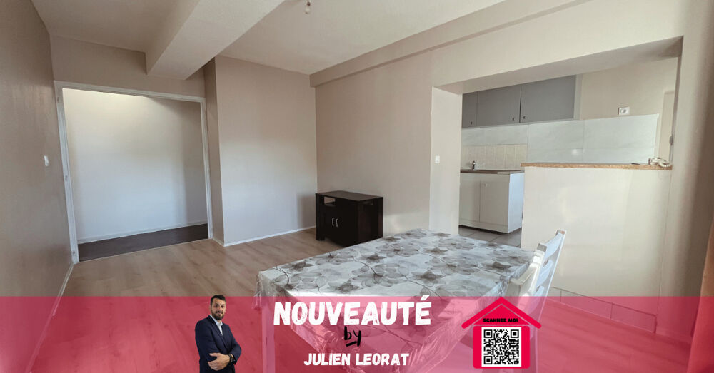 Appartement lumineux 2 chambres + bureau, sans charges, vue dégagée !