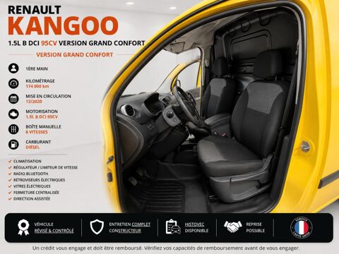 Kangoo Express 1&deg; Main / 1.5L B DCI 95cv de 2021 version GRAND CONFORT CLIM 2021 occasion 60430 Abbecourt
