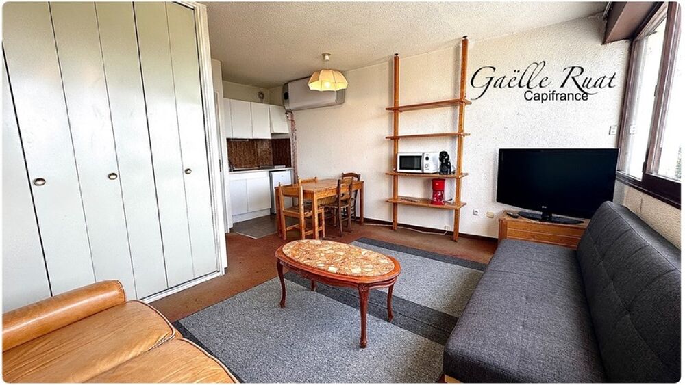 Vente Appartement FONT-ROMEU (66120) – EXCLUSIVITÉ CAPIFRANCE – STUDIO CABINE À RÉNOVER – 30,75 m² LOI CARREZ – PLEIN SUD – VUE MONTAGNE – PARKING Font romeu odeillo via