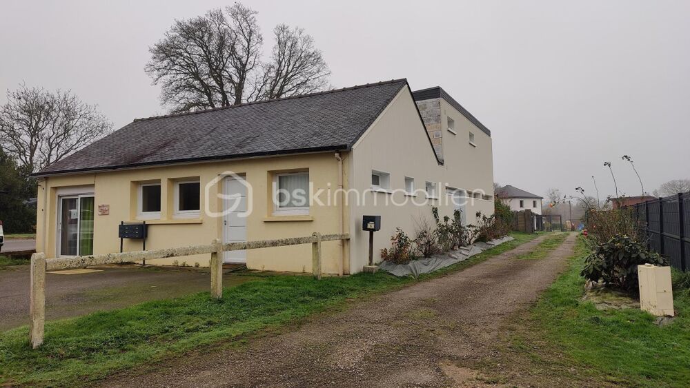 Vente Immeuble Radenac immeuble pour investisseur divisé en deux logements et un local professionnel Radenac