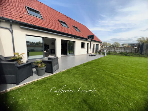   � VENDRE - WIMILLE - MAISON 9 PI�CES - 199 M2 - VIE DE PLAIN-PIED -  4 CHAMBRES - EXPOSITION SUD - JARDIN CLOS - GARAGE 3 VOITUR Maison - 9 pi�ce(s) - 199 m�