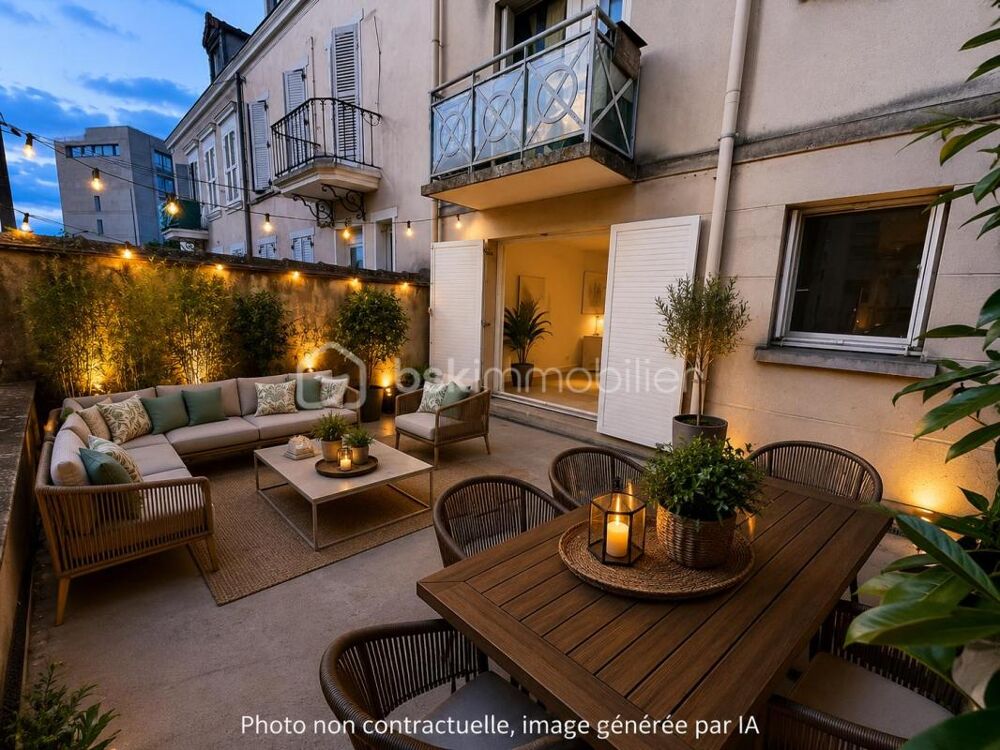 Vente Appartement MELUN – Un appartement comme une maison… avec jardin privatif et gare à pied Melun