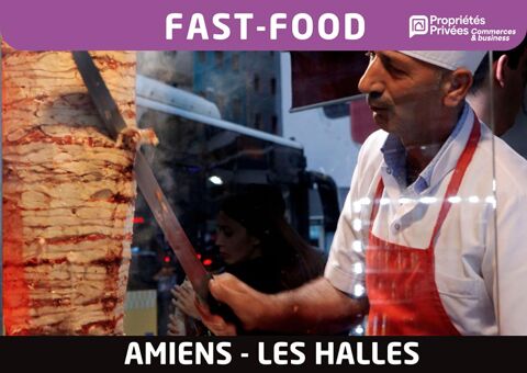 Restaurant Fast-Food 25 places - 60 m2 - Amiens Beffroi 49000 80000 Amiens
