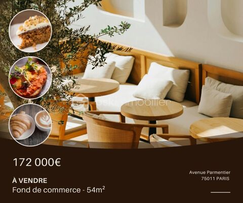 Fond de commerce - Salon de th&eacute; 147000 75011 Paris 11e arrondissement