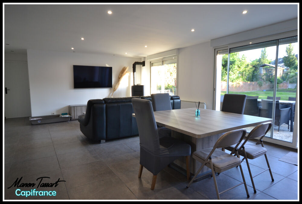 Vente Maison Maison individuelle familiale de 134 m² avec jardin et garage, en semi plain pied à Saultain Saultain