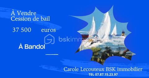 ? A vendre cession de Bail &agrave; Bandol � ? 37500 83150 Bandol