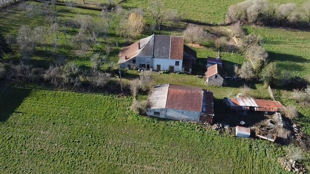 Maison ou petite ferme à vendre 4 pièces AIGURANDE (36)