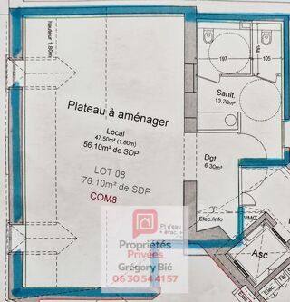  Appartement à vendre 4 pièces 72 m²