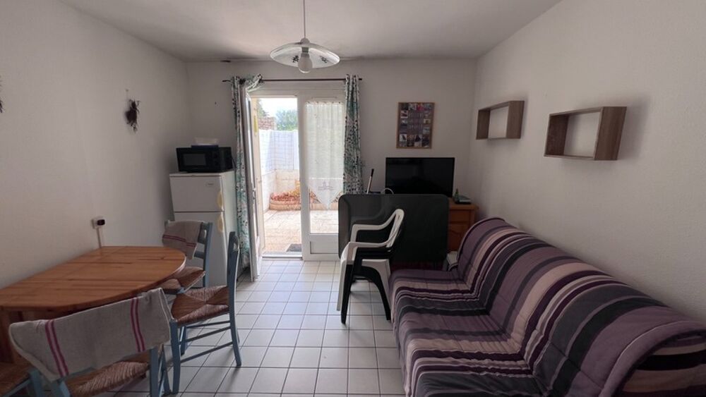 SAINT NIC - vente à 100 m de la plage - appartement T2 bis de 20 m² habitable - Tarasse