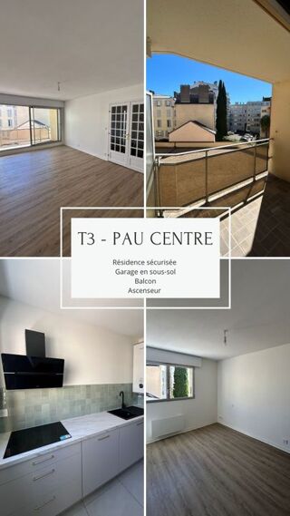  Appartement à louer 3 pièces 63 m²