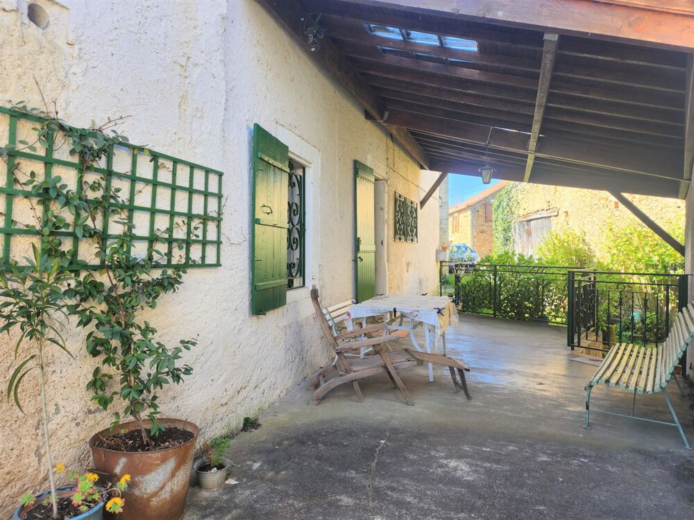 Jolie Maison avec jardin - grange et garage - à vendre 4 pièces CUZORN (Lot-et-Garonne 47)