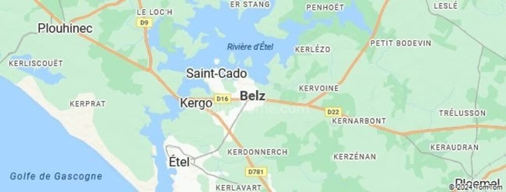 Vente Terrain Terrain  vendre de 383,00 m BELZ (56) Belz