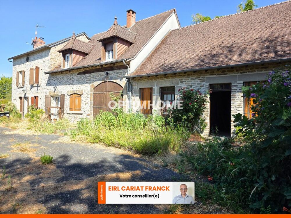 Vente Maison LONGÈRE EN PIERRE DE 183 M² AVEC DÉPENDANCES, L'ENSEMBLE SUR 7613 M² DE TERRAIN CLOS Vareilles
