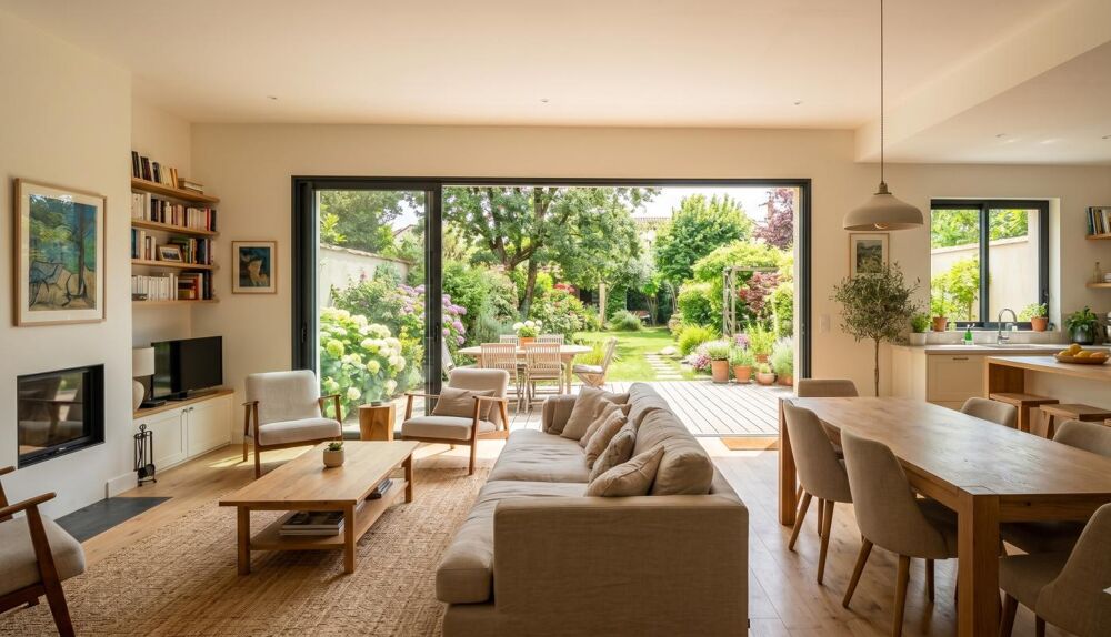 Belle maison lumineuse de 3 chambres avec jardin piscinable et places de stationnement !