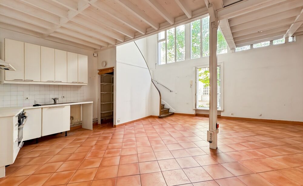 Vente Appartement Paris 8? – Étoile / Champs-Élysées Appartement en duplex, esprit loft – 90 m² – Rez-de-chaussée Paris 8