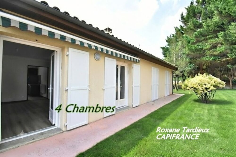 Maison à vendre 4 pièces plain pied (16) LA COURONNE, 4 chambres et terrain