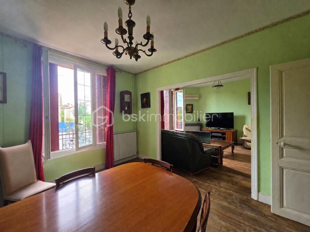 MEAUX  MAISON EN PIERRE MEULIÈRE  3 CHAMBRES  VÉRANDA  SOUS-SOL TOTAL  GARAGE