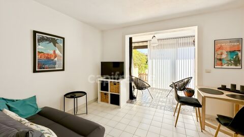   Pyrénées Orientales (66) - T2 meublé - Vue marina avec terrasse, parking et possibilité d'anneau pour bateau - Saint-Cyprien Appartement - 2 pièce(s) - 32 m²