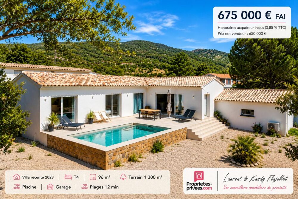 Vente Maison Maison T4 avec piscine  - 20137 LECCI - CORSE DU SUD - FRANCE Lecci