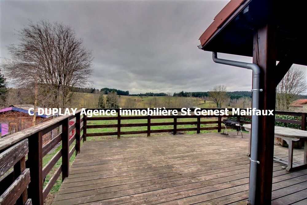 Vente Maison SOUS COMPROMIS  Marlhes 42660 dans un hameau à 1,5 km du centre du village, maison traditionnelle sur sous-sol  124m² habitables Marlhes