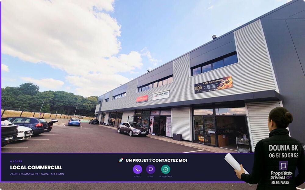   LOCAL COMEMRCIAL 100M2 - Saint Maximin zone commercial 